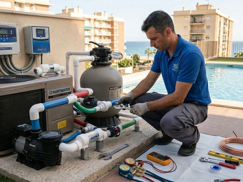 piscina climatizada badalona